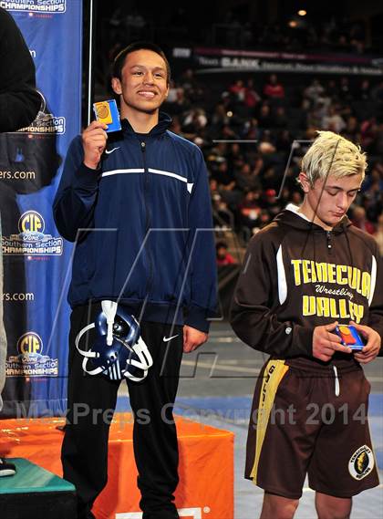 Thumbnail 1 in CIF Southern Section Masters Wrestling Championships (Day 2 - Finals) photogallery.