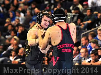 Thumbnail 3 in CIF Southern Section Masters Wrestling Championships (Day 2 - Finals) photogallery.