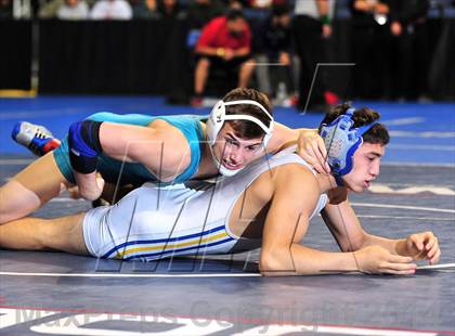 Thumbnail 3 in CIF Southern Section Masters Wrestling Championships (Day 2 - Finals) photogallery.