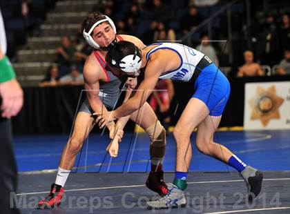 Thumbnail 2 in CIF Southern Section Masters Wrestling Championships (Day 2 - Finals) photogallery.