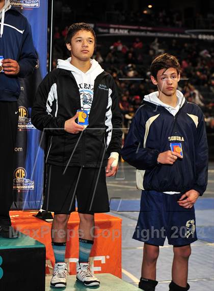 Thumbnail 1 in CIF Southern Section Masters Wrestling Championships (Day 2 - Finals) photogallery.