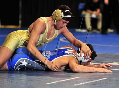 Thumbnail 3 in CIF Southern Section Masters Wrestling Championships (Day 2 - Finals) photogallery.