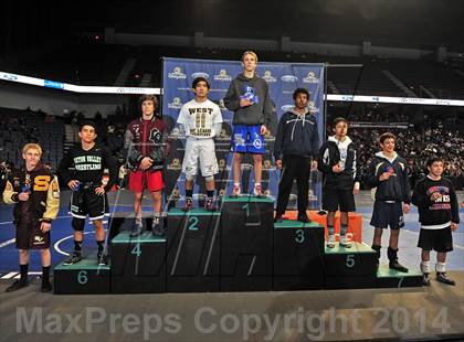 Thumbnail 2 in CIF Southern Section Masters Wrestling Championships (Day 2 - Finals) photogallery.