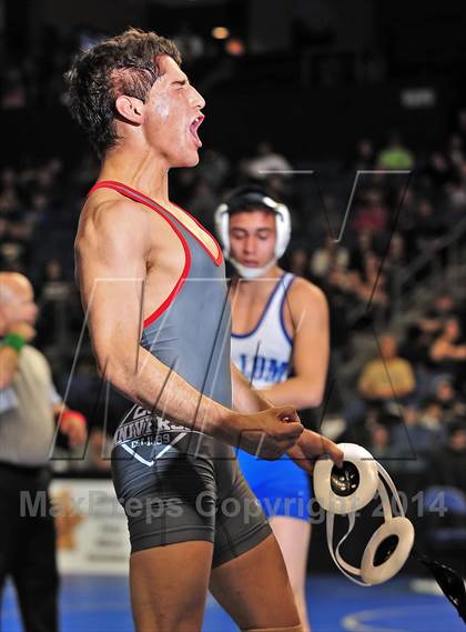 Thumbnail 1 in CIF Southern Section Masters Wrestling Championships (Day 2 - Finals) photogallery.