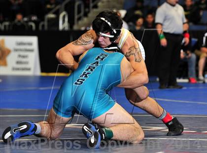 Thumbnail 3 in CIF Southern Section Masters Wrestling Championships (Day 2 - Finals) photogallery.