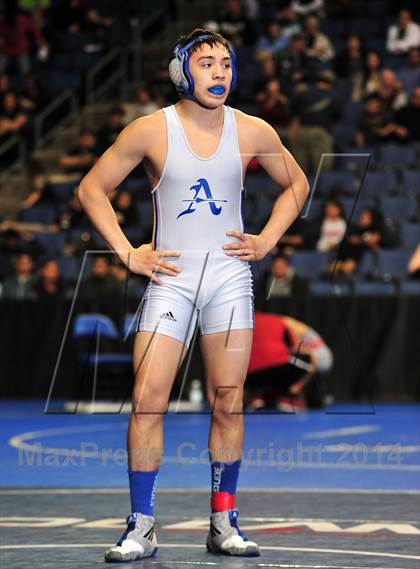 Thumbnail 2 in CIF Southern Section Masters Wrestling Championships (Day 2 - Finals) photogallery.