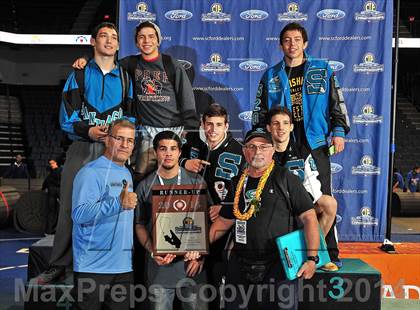 Thumbnail 3 in CIF Southern Section Masters Wrestling Championships (Day 2 - Finals) photogallery.