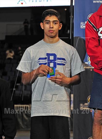 Thumbnail 2 in CIF Southern Section Masters Wrestling Championships (Day 2 - Finals) photogallery.
