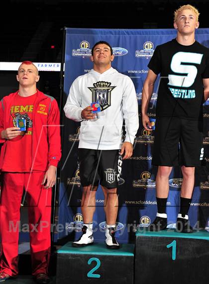 Thumbnail 3 in CIF Southern Section Masters Wrestling Championships (Day 2 - Finals) photogallery.