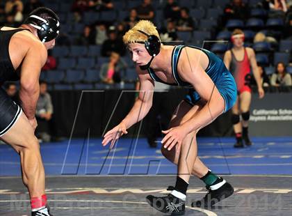 Thumbnail 3 in CIF Southern Section Masters Wrestling Championships (Day 2 - Finals) photogallery.