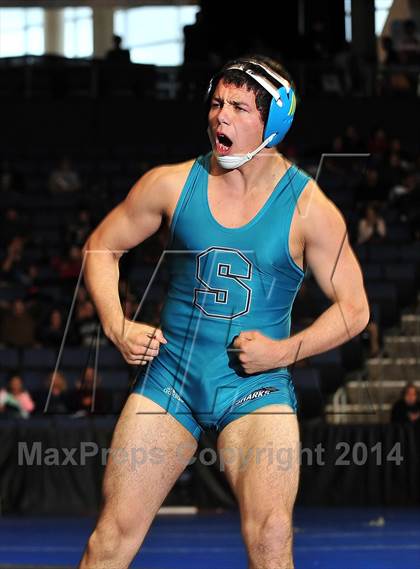 Thumbnail 3 in CIF Southern Section Masters Wrestling Championships (Day 2 - Finals) photogallery.