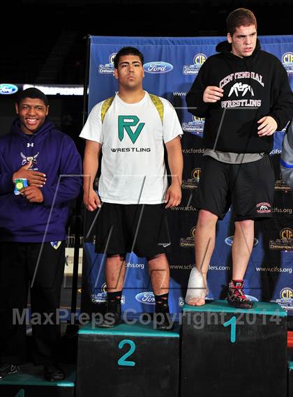 Thumbnail 3 in CIF Southern Section Masters Wrestling Championships (Day 2 - Finals) photogallery.