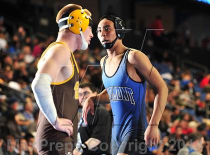 Thumbnail 3 in CIF Southern Section Masters Wrestling Championships (Day 2 - Finals) photogallery.
