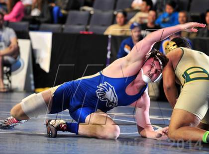Thumbnail 3 in CIF Southern Section Masters Wrestling Championships (Day 2 - Finals) photogallery.
