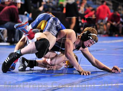 Thumbnail 3 in CIF Southern Section Masters Wrestling Championships (Day 2 - Finals) photogallery.
