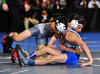 Thumbnail 3 in CIF Southern Section Masters Wrestling Championships (Day 2 - Finals) photogallery.
