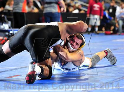 Thumbnail 3 in CIF Southern Section Masters Wrestling Championships (Day 2 - Finals) photogallery.