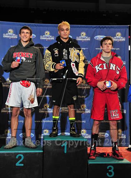 Thumbnail 3 in CIF Southern Section Masters Wrestling Championships (Day 2 - Finals) photogallery.