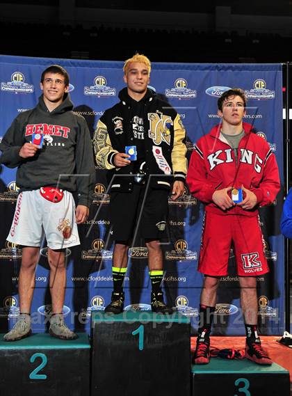 Thumbnail 2 in CIF Southern Section Masters Wrestling Championships (Day 2 - Finals) photogallery.