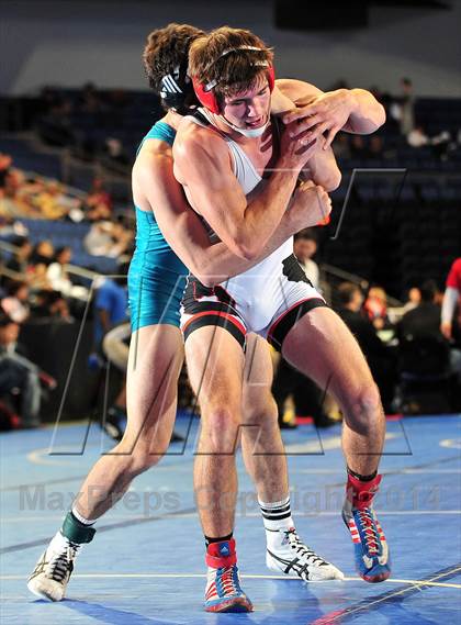 Thumbnail 3 in CIF Southern Section Masters Wrestling Championships (Day 2 - Finals) photogallery.