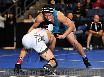 Thumbnail 2 in CIF Southern Section Masters Wrestling Championships (Day 2 - Finals) photogallery.