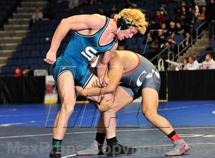 Thumbnail 3 in CIF Southern Section Masters Wrestling Championships (Day 2 - Finals) photogallery.