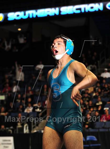 Thumbnail 1 in CIF Southern Section Masters Wrestling Championships (Day 2 - Finals) photogallery.