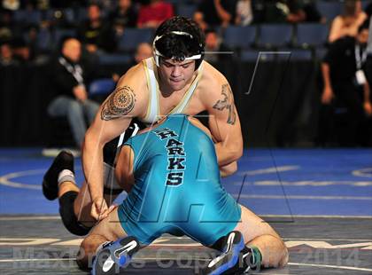 Thumbnail 1 in CIF Southern Section Masters Wrestling Championships (Day 2 - Finals) photogallery.