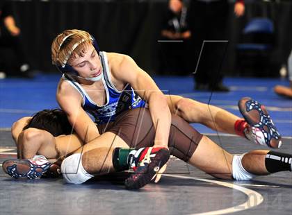 Thumbnail 3 in CIF Southern Section Masters Wrestling Championships (Day 2 - Finals) photogallery.