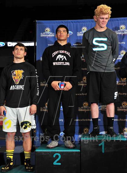 Thumbnail 2 in CIF Southern Section Masters Wrestling Championships (Day 2 - Finals) photogallery.