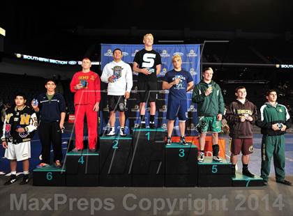 Thumbnail 2 in CIF Southern Section Masters Wrestling Championships (Day 2 - Finals) photogallery.