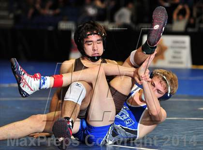 Thumbnail 2 in CIF Southern Section Masters Wrestling Championships (Day 2 - Finals) photogallery.