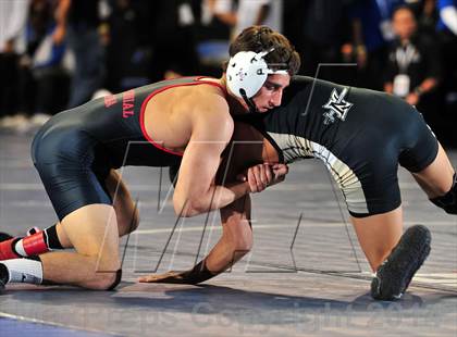 Thumbnail 3 in CIF Southern Section Masters Wrestling Championships (Day 2 - Finals) photogallery.
