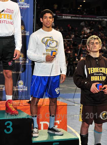 Thumbnail 3 in CIF Southern Section Masters Wrestling Championships (Day 2 - Finals) photogallery.
