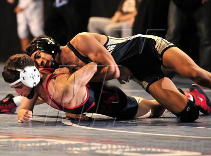 Thumbnail 2 in CIF Southern Section Masters Wrestling Championships (Day 2 - Finals) photogallery.