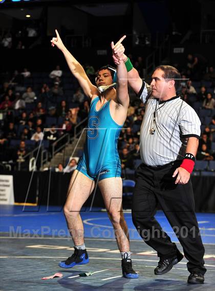 Thumbnail 1 in CIF Southern Section Masters Wrestling Championships (Day 2 - Finals) photogallery.