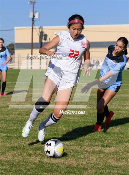 Thumbnail 2 in Lee Vs Harlan (NEISD Soccer Showcase) photogallery.