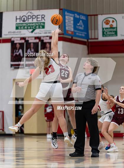 Thumbnail 2 in Flippin vs Alpena (Arvest Tournament) photogallery.