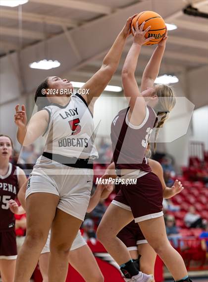 Thumbnail 2 in Flippin vs Alpena (Arvest Tournament) photogallery.