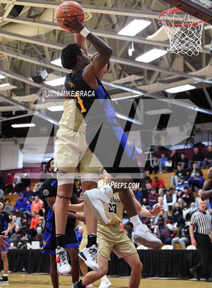 Thumbnail 1 in Paul VI vs. Shadow Mountain (Spalding Hoophall Classic) photogallery.
