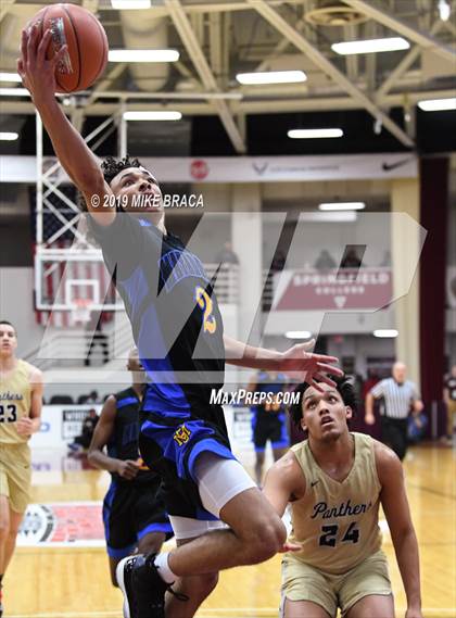 Thumbnail 2 in Paul VI vs. Shadow Mountain (Spalding Hoophall Classic) photogallery.