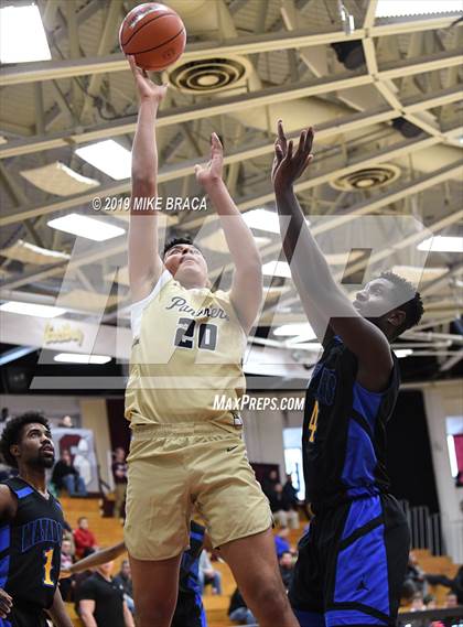 Thumbnail 1 in Paul VI vs. Shadow Mountain (Spalding Hoophall Classic) photogallery.