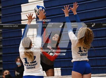 Thumbnail 3 in Pleasant Grove vs. Arbor View (Durango Fall Classic) photogallery.