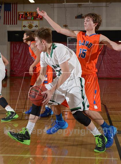 Thumbnail 3 in St. Mary's vs. St. Joseph Notre Dame (Father Barry Classic) photogallery.