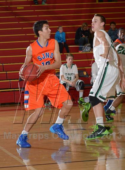 Thumbnail 3 in St. Mary's vs. St. Joseph Notre Dame (Father Barry Classic) photogallery.