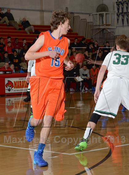 Thumbnail 2 in St. Mary's vs. St. Joseph Notre Dame (Father Barry Classic) photogallery.