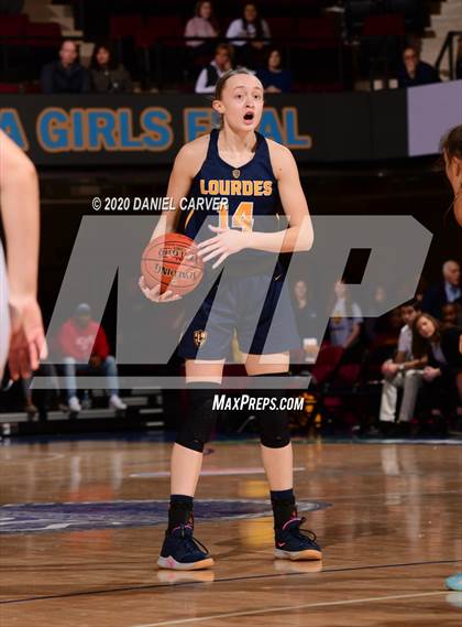 Thumbnail 2 in Ursuline vs. Our Lady of Lourdes (Section 1 Class AA Final)  photogallery.