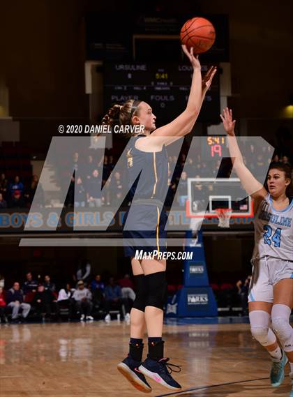 Thumbnail 1 in Ursuline vs. Our Lady of Lourdes (Section 1 Class AA Final)  photogallery.