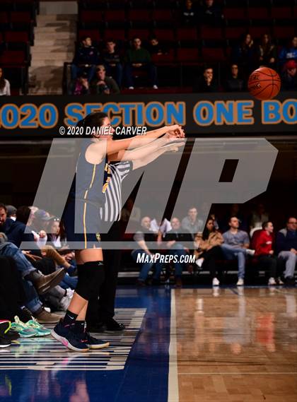 Thumbnail 1 in Ursuline vs. Our Lady of Lourdes (Section 1 Class AA Final)  photogallery.