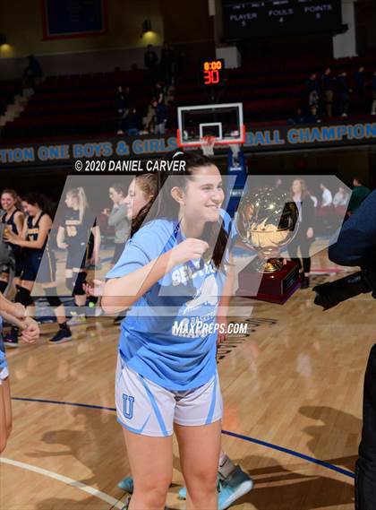 Thumbnail 2 in Ursuline vs. Our Lady of Lourdes (Section 1 Class AA Final)  photogallery.